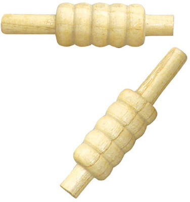 

QUINERGYS ® Hand-Crafted Bowlers Choice WOODEN CRICKET BAILS Standard Bail(Pack of 4)