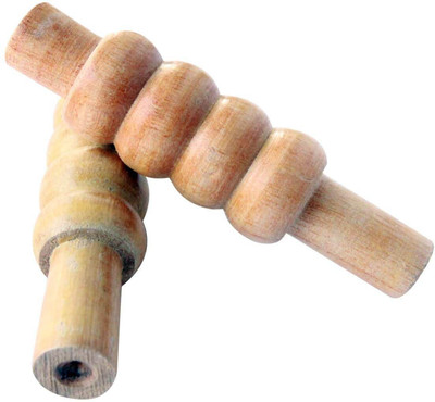 

QUINERGYS ™ Professional Grade Hand-Crafted Cricket Sport Pitch Maintenance Wickets Stumps Accessories Heavy Bails Standard Bail(Pack of 4)