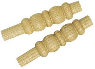

QUINERGYS ™ Hand-Crafted Cricket Bails 9 '' (4 Per Set) Standard Bail(Pack of 4)