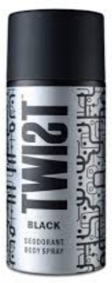 

Twist Deodrant Twist Black Deodorant Spray - For Men & Women(180 ml)
