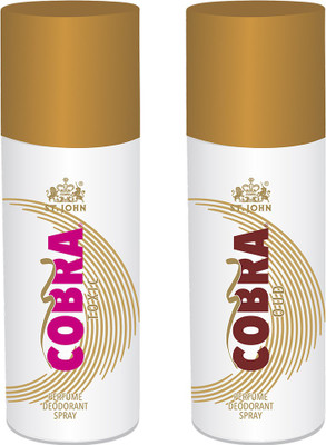 

Cobra Deo CobraToxic & Oud 150ml (pack of 2) Perfume Body Spray - For Men & Women(150 ml, Pack of 2)