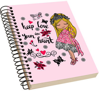 

Blazejets A5 Notebook(Innovative Acrylic Notebook, Multicolor)