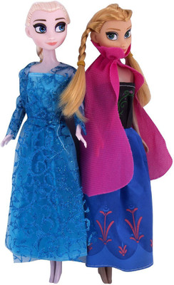 

HALO NATION Frozen Doll Sister Anna & Elsa(Blue)