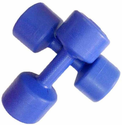 

INDIAN FITNESS BEST QUALITY 4 KG PVC FIXED WEIGHT DUMBBELL PACK OF ( PAIR ) Fixed Weight Dumbbell(8 kg), Blue