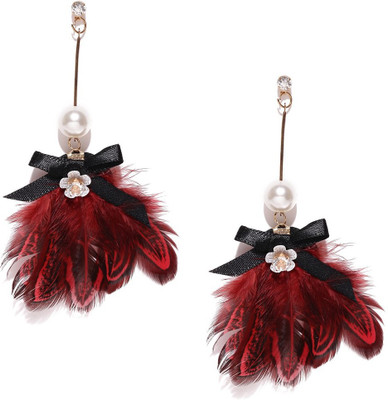 

You Bella Stylish Fancy party Wear Jewellery Alloy Drop Earring