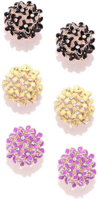

You Bella Stylish Fancy party Wear Jewellery Alloy Earring Set