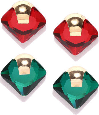 

You Bella Stylish Fancy party Wear Jewellery Alloy Earring Set