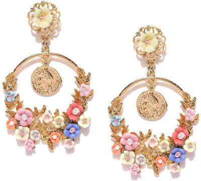 

You Bella Stylish Fancy party Wear Jewellery Alloy Drop Earring