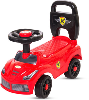 

Baybee Chiron Ride On Push Car Toy I No Batteries, Gears, Or Pedals,Twist, Turn Push Car Toy for Endless Fun I Suitable for Boys & Girls Car Non Battery Operated Ride On(Multicolor), Red