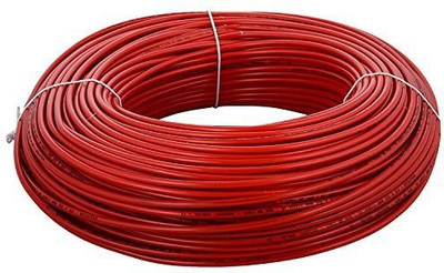 

Seerex PVC 10 sq/mm Red 80 m Wire(10 sq mm Red)