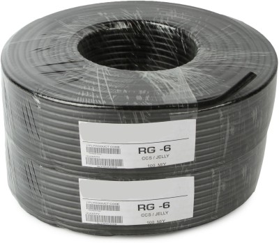 

Instabuyz PVC Black 180 m Wire(Black)