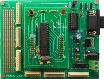 

TEKNOWTASC TKPICBOB04 Micro Controller Board Electronic Hobby Kit