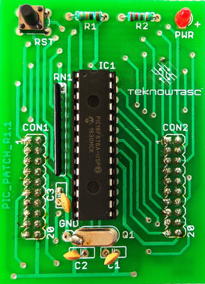 TEKNOWTASC TKPIC08 Micro Controller Board Electronic Hobby Kit