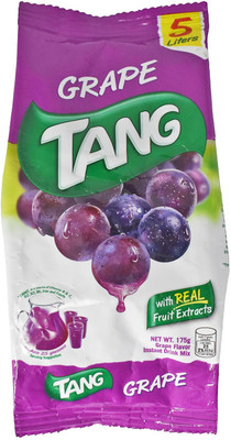 

Tang Grape Flavor Instant Drink Mix - 175g Energy Drink(175 g, Grape Flavored)