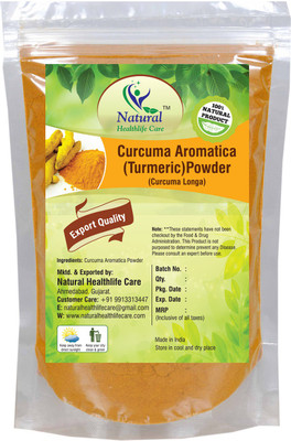 

Natural Health Life Care 100% Natural Turmeric Rhizome (CURCUMA AROMATICA) Powder(227 g)