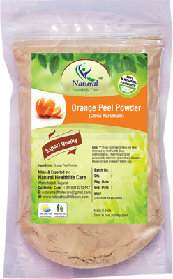 

Natural Health Life Care 100% Natural Orange Peel (CITRUS AURANTIUM) Powder for NATURALLY GLOWING SKIN (227Grams)(227 g)