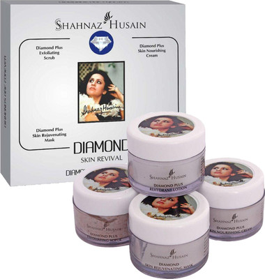 

Shahnaz Hussain White Radiant Glow Diamond Facial Kit for Girls 40 ml