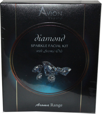 

Avion Beauty Aroma Range Diamond Sparkle Facial kit with Aroma oil 80 g(Set of 5)