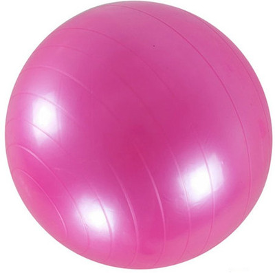 

Lemish Body Exercise Workout Anti Burst Gym Ball With Foot Pump-Pink Color Gym Ball(With Pump)