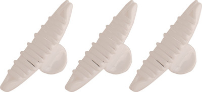 

AccessHer White Color Acrylic Material Stone Butterfly clip For Women Hair Claw(White)