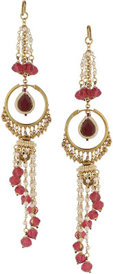 

Sri Shringarr Fashion Fancy Hair Accessory/Hair Brooch/Hair Jewellery for Women Hair Chain(Gold)