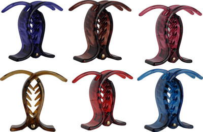 

AccessHer Multi Color Acrylic Material Stone Butterfly clip For Women Hair Claw(Multicolor)