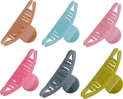 

AccessHer Multi Color Acrylic Material Stone Butterfly clip For Women Hair Claw(Multicolor)