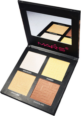 

Mars Imported 3D Highlighter Palette 4in1 Makeup 23034-03 Highlighter(Multicolor)