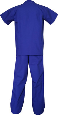 

LOYAL NEEDS Scrub Suit Male ( BB-L ) Shirt, Pant Hospital Scrub(Royal blue L)