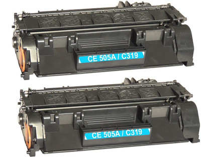 

Best 4U - TWO - 505A TONER Cartridge Compatible for HP LaserJet P2030/ 2035/ 2035d/ 2050/ 2055d/ 2055n/ 2055x. Single Color Ink Toner(Black)