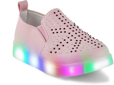 

KITTENS Girls Slip on Sneakers(Pink