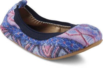 

KITTENS Girls Slip on Ballerinas(Blue