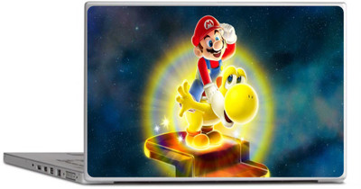 

PRINTCLUB Super Mario Laptop Sticker 15.6 inch-Laptop Skin-2018-263 Vinyl Laptop Decal 15.6