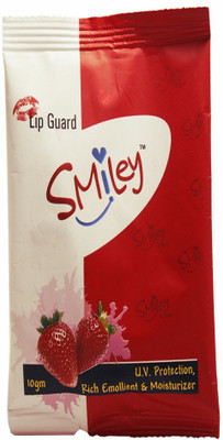 

Smiley Lip Balm/Guard Strawberry(Pack of: 5, 10 g)