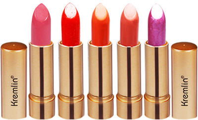 

Kremlin Rose Gold Lipstick Pack of 5 Each(Multicolor, 4.5 g)