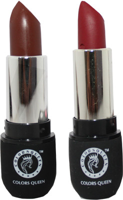 

Colors Queen Ultra Matte Creamy Lipsticks Combo(Coffee, Expresso)