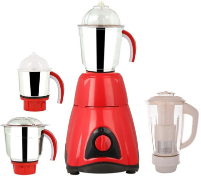 

SilentPowerSunmeet S_TarzonRed4jar600W 600 W Mixer Grinder(Multicolor, 4 Jars)