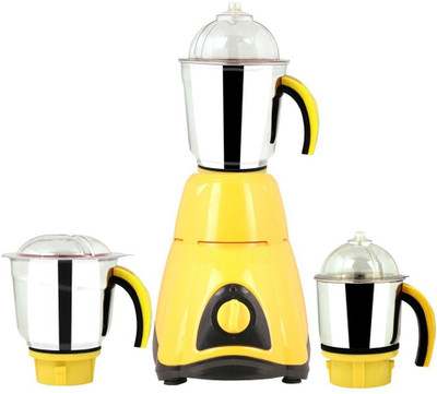 

SilentPowerSunmeet S_TarzonYellow3jar600W 600 W Mixer Grinder(Multicolor, 3 Jars)