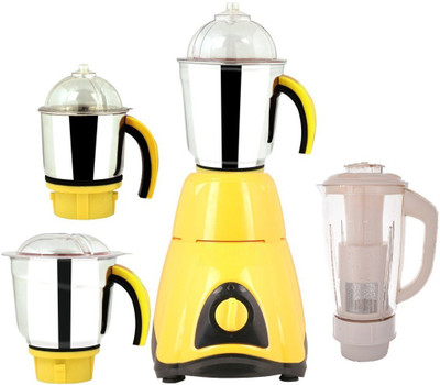 

SilentPowerSunmeet S_ nYellow4jar1000W 1000 W Mixer Grinder(Yellow, 4 Jars)