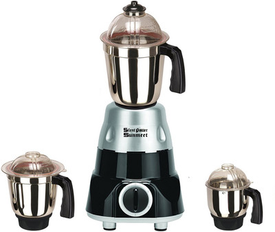 

SilentPowerSunmeet S_BajajMetallicBS3jar1000W 1000 W Mixer Grinder(Multicolor, 3 Jars)