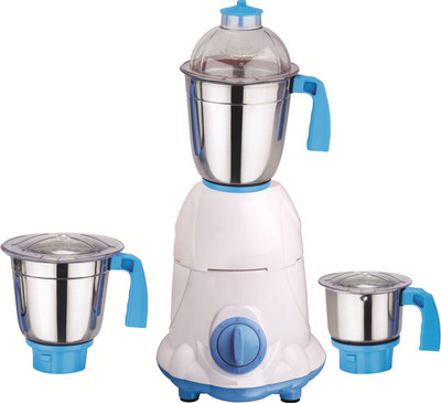 

Sunmeet WB3jar600W 600 W Mixer Grinder(White, 3 Jars)