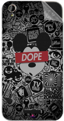 Snooky Lava X1 Mini Mobile Skin(Multicolor)