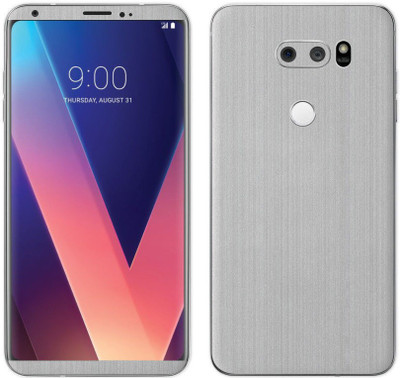 Vcare GadGets LG V30 & V30 Plus Mobile Skin(Silver)