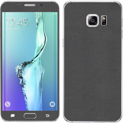 Vcare GadGets Samsung Galaxy S6 Edge Plus Mobile Skin(Grey)
