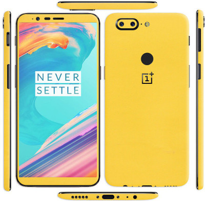 Vcare GadGets OnePlus 5T Mobile Skin(Yellow)