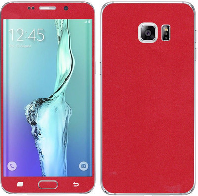 Vcare GadGets Samsung Galaxy S6 Edge Plus Mobile Skin(Red)