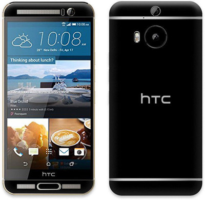 Vcare GadGets HTC M9 Plus Mobile Skin(Black)