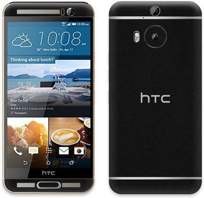 Vcare GadGets HTC M9 Plus Mobile Skin(Black)