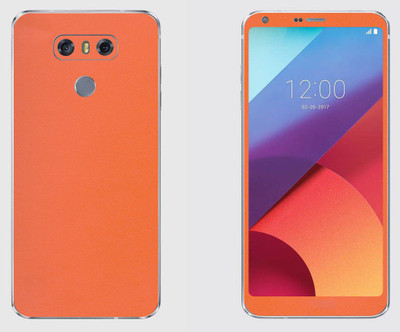 Vcare GadGets LG G6 Mobile Skin(Orange)