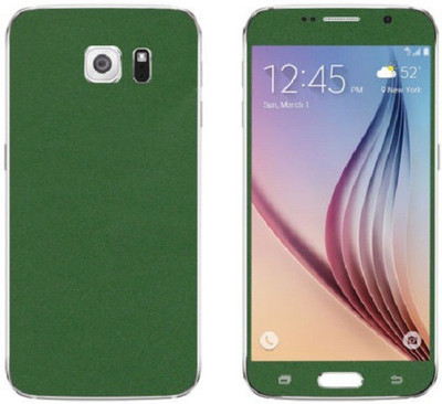 Vcare GadGets Samsung Galaxy S6 Mobile Skin(Green)